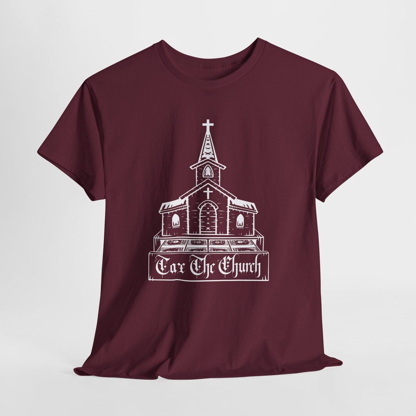 Tax The Church II Unisex Heavy Cotton Tee