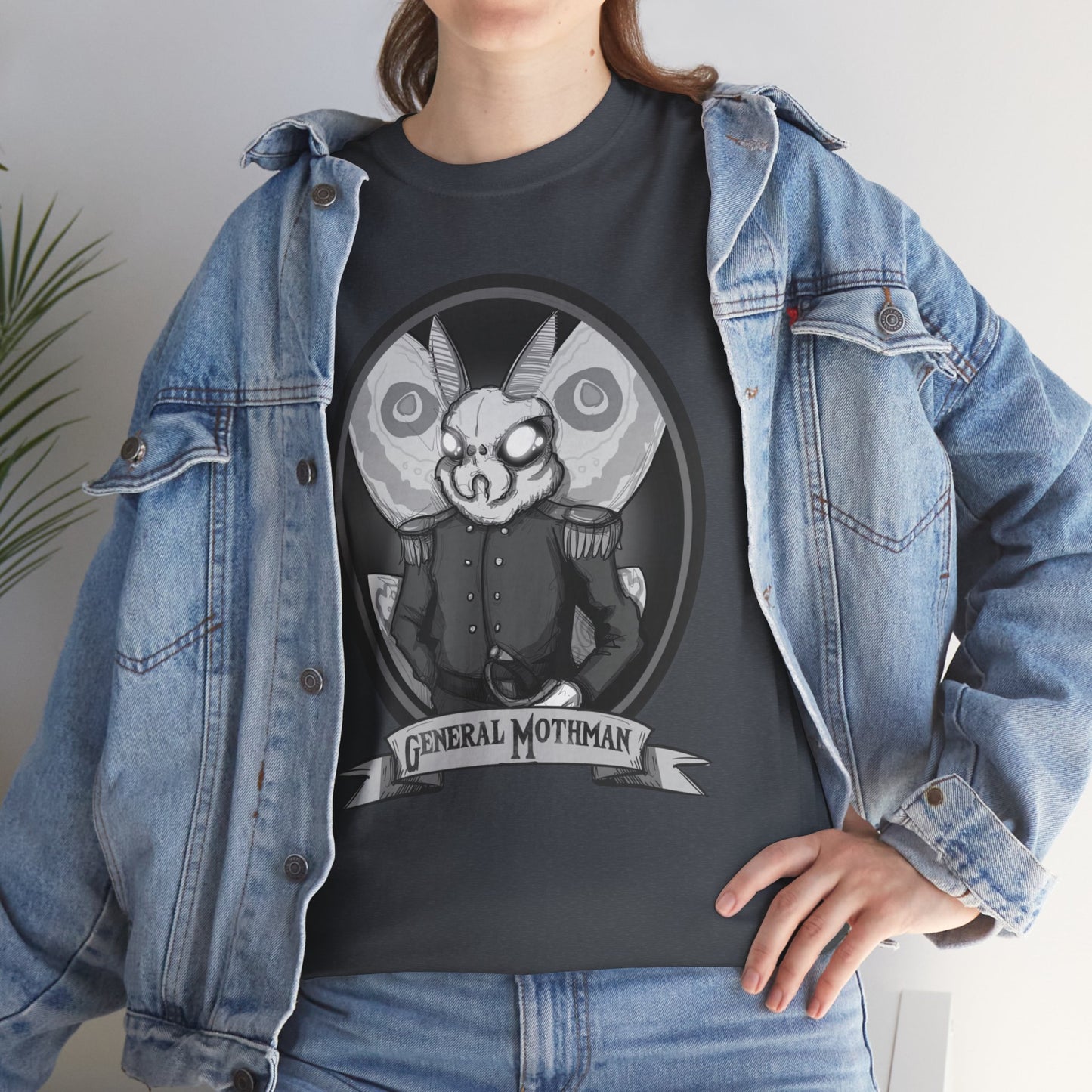 General Mothman Unisex Heavy Cotton Tee