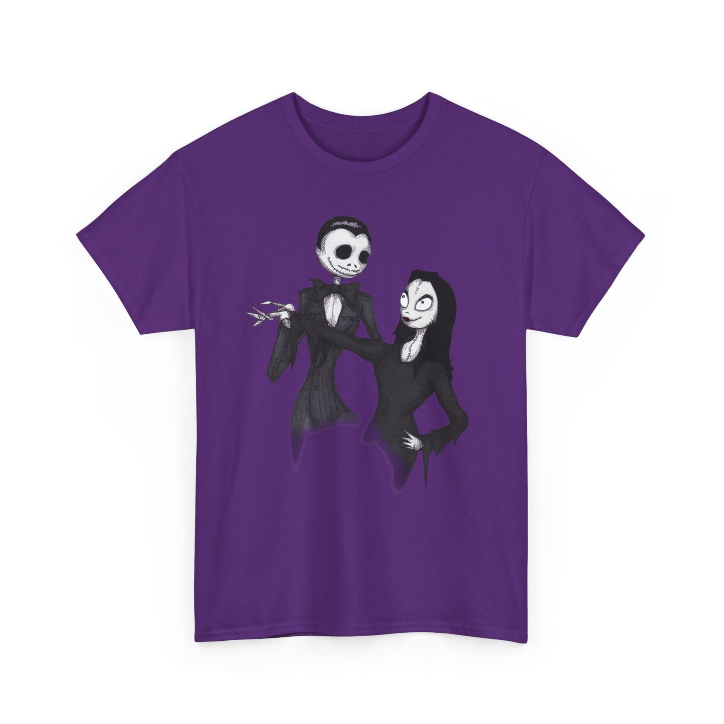 Spooky Couple Unisex Heavy Cotton Tee