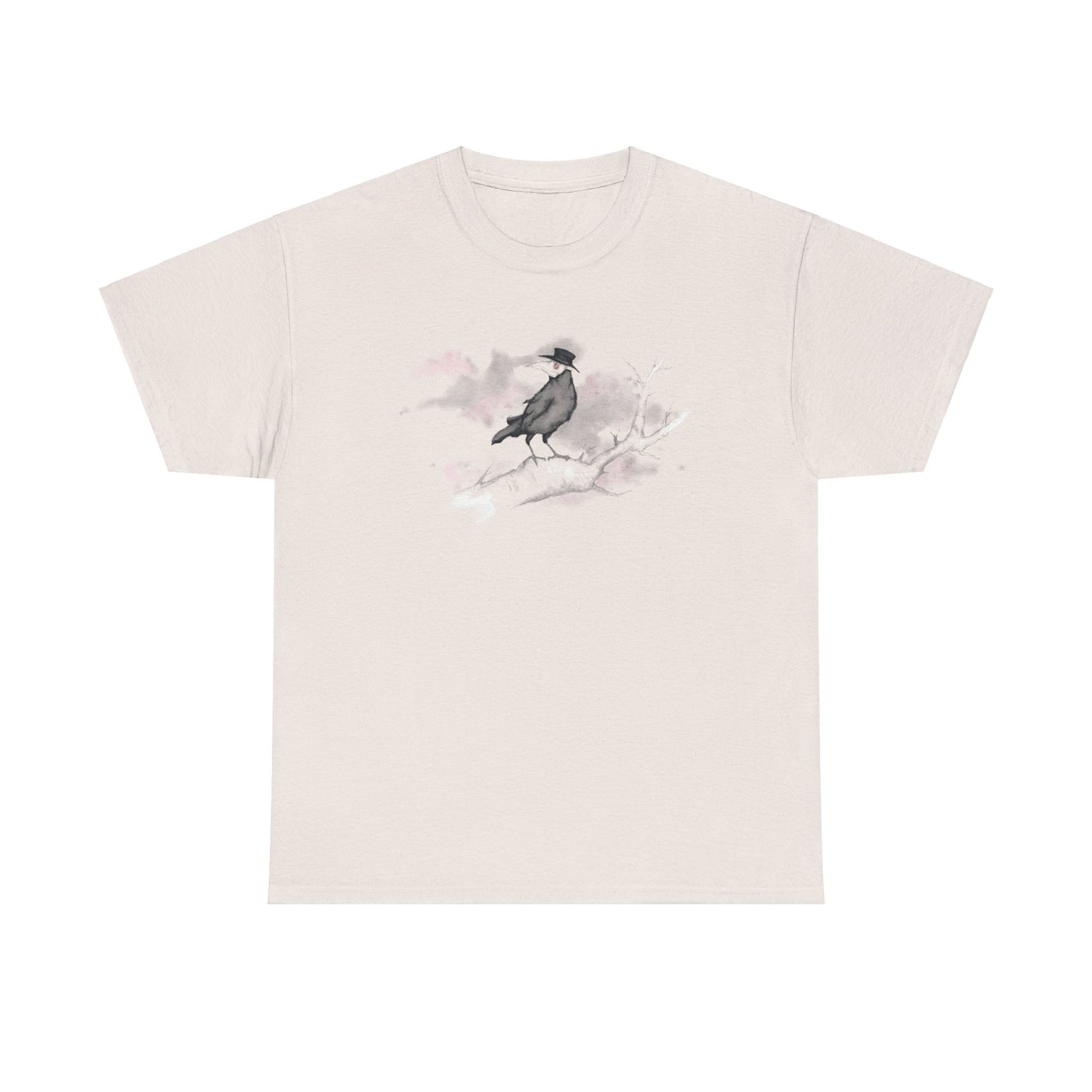 Plague Crow Unisex Heavy Cotton Tee