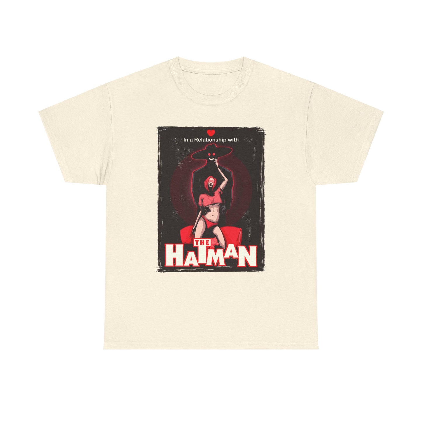In A Relationship With The Hatman Unisex Heavy Cotton Tee