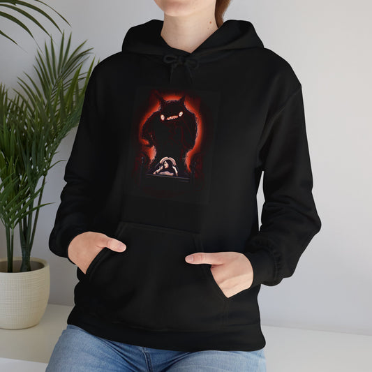 Sleep Paralysis Demon Unisex Heavy Blend Hooded Sweatshirt