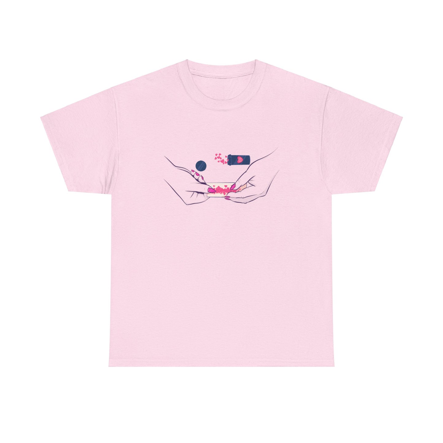Love Addict II Unisex Heavy Cotton Tee