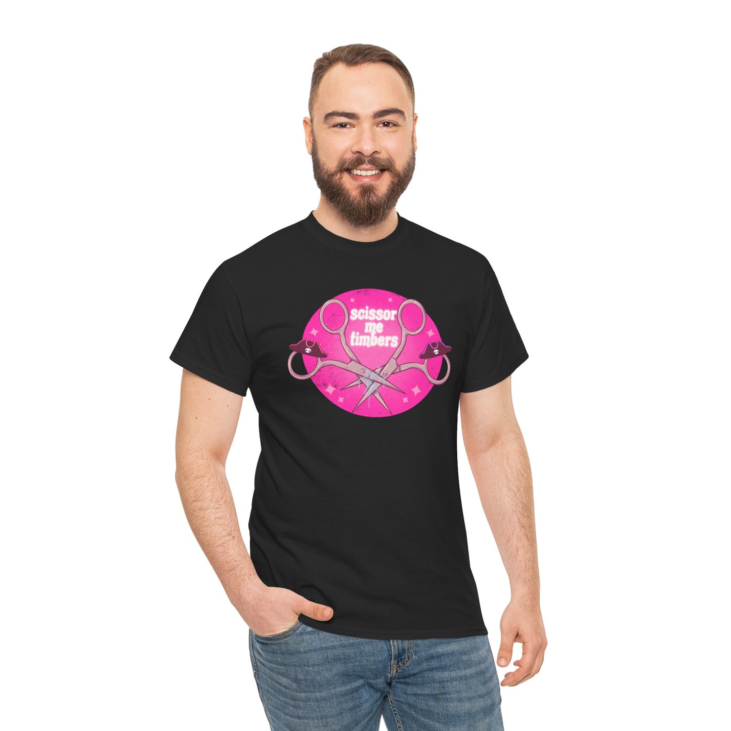 Scissor Me Timbers Unisex Heavy Cotton Tee