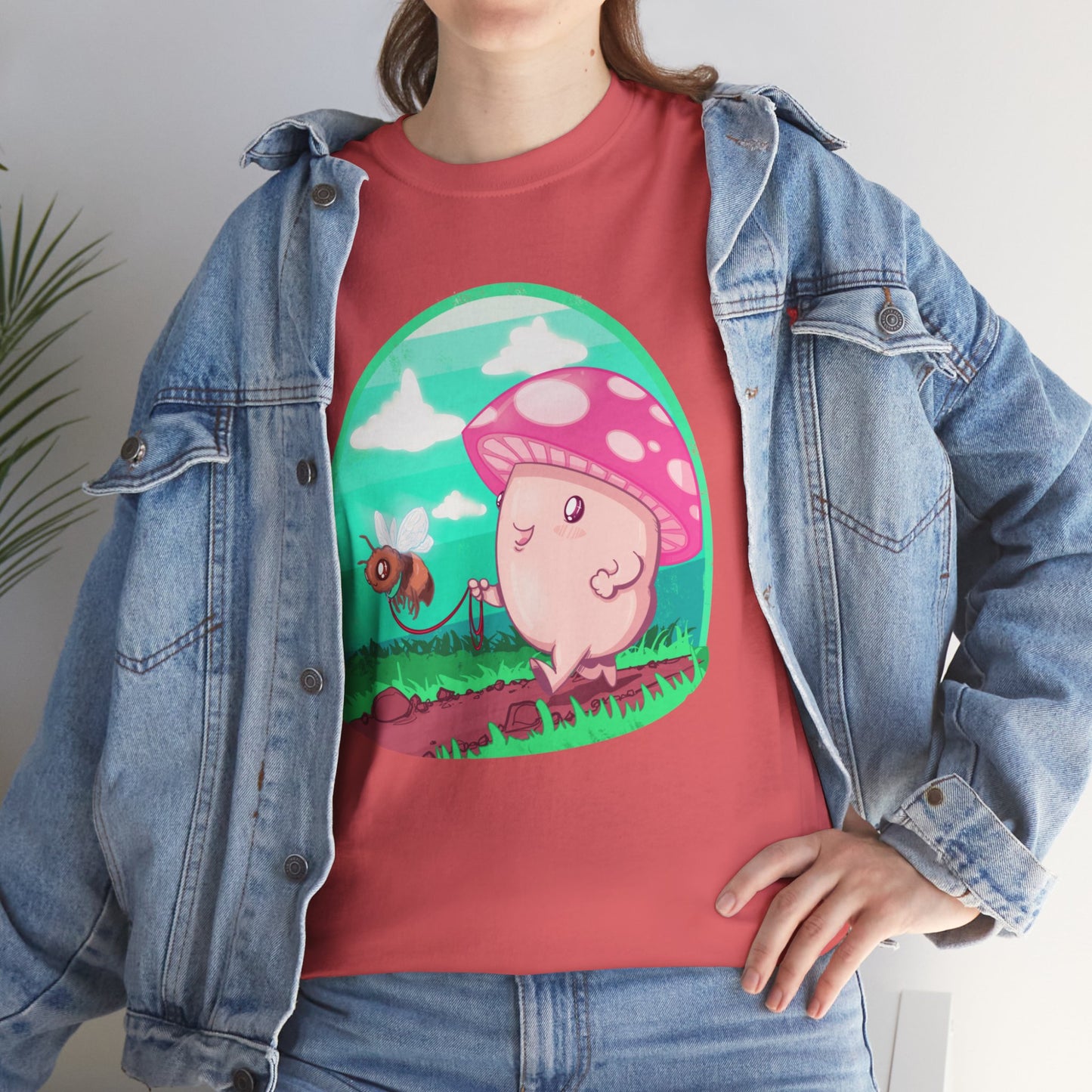 Bee Walk Unisex Heavy Cotton Tee