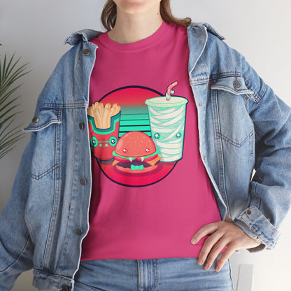 Spooky Fast Food Unisex Heavy Cotton Tee