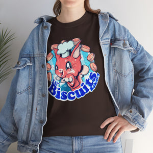 Lil Biscuits Cat Bakery Unisex Heavy Cotton Tee