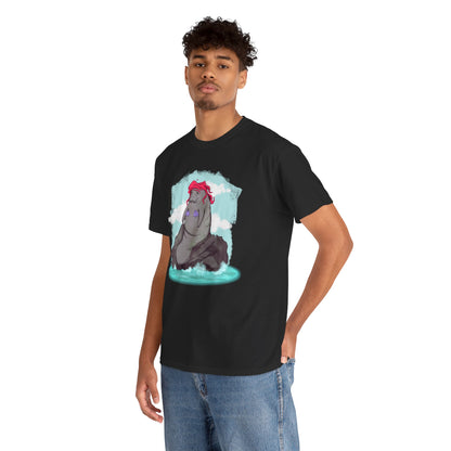 The Big Manatee Unisex Heavy Cotton Tee