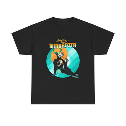 Cryptid Pinup: Minnesota Unisex Heavy Cotton Tee