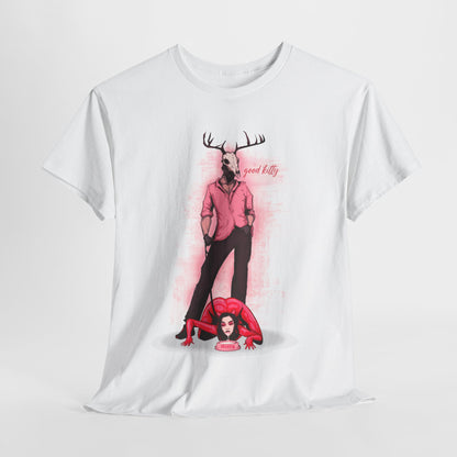 Deer Daddy Series 10: Good Kitty Unisex Heavy Cotton Tee
