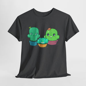 Succulents Unisex Heavy Cotton Tee