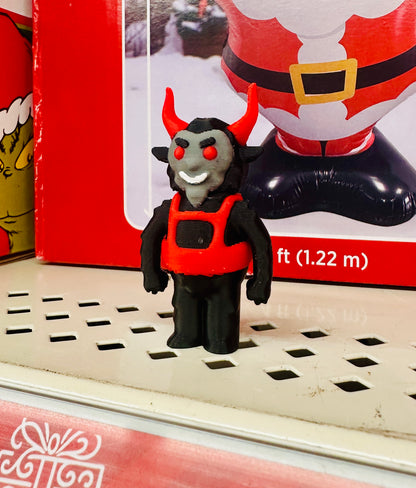 Tiny Krampus (5 Pack) 3D Print Small Figure