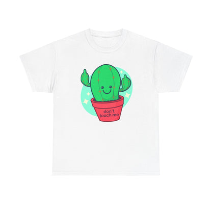 Don't Touch Me Unisex Heavy Cotton Tee