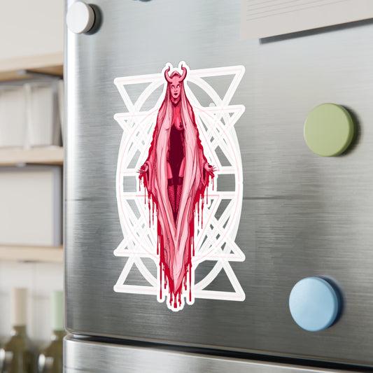 Vagina Mary Kiss-Cut Vinyl Decal