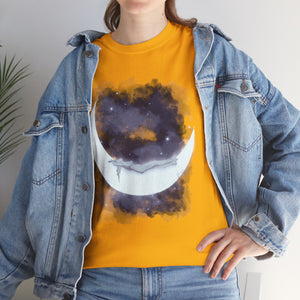 The Girl Who Loved The Moon Unisex Heavy Cotton Tee