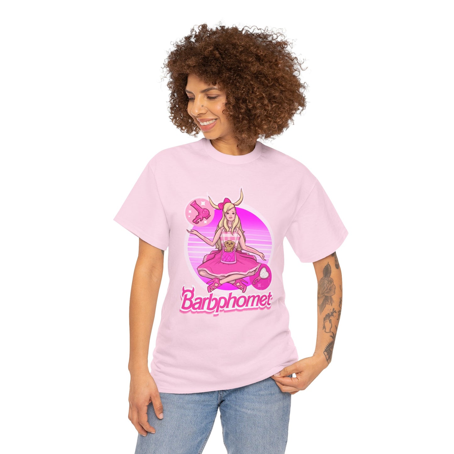 Barbphomet Unisex Heavy Cotton Patreon Tee