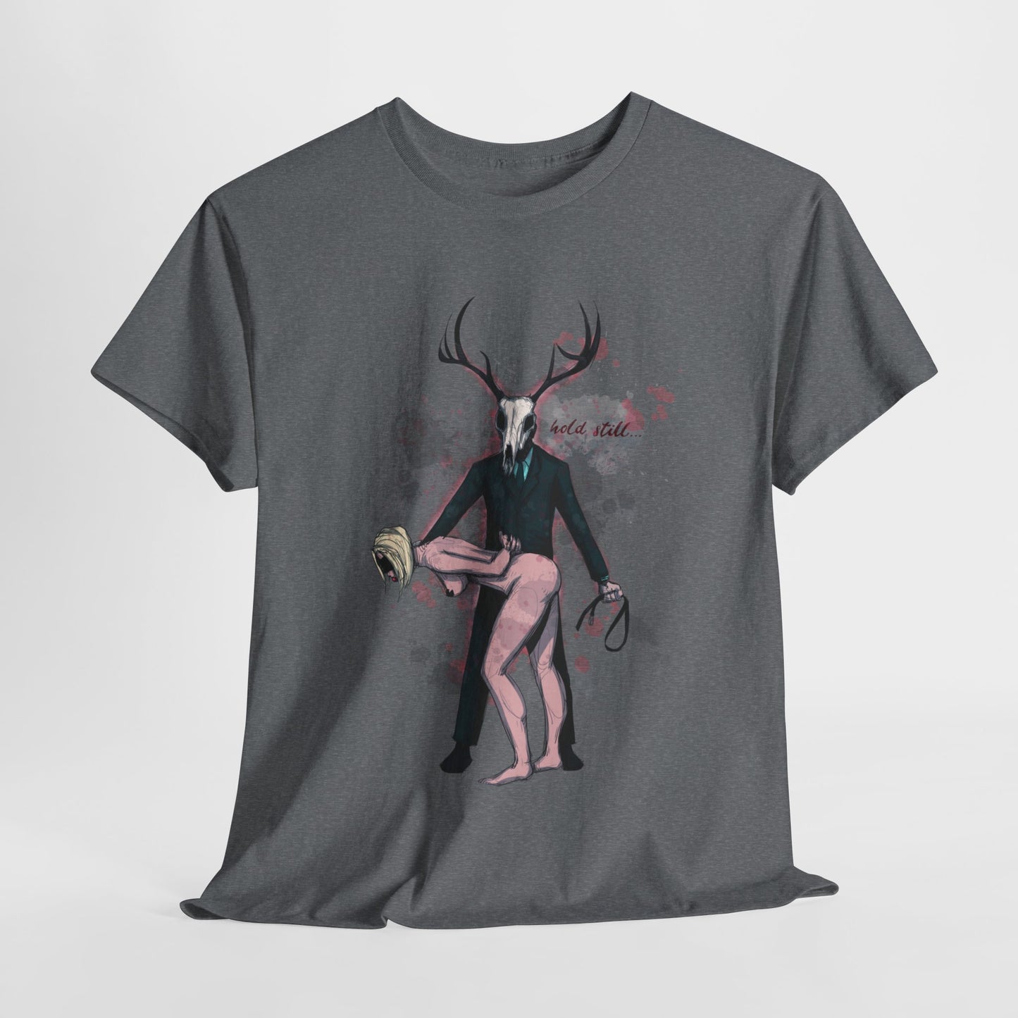 Deer Daddy Series 3: Hold Still Unisex Heavy Cotton Tee