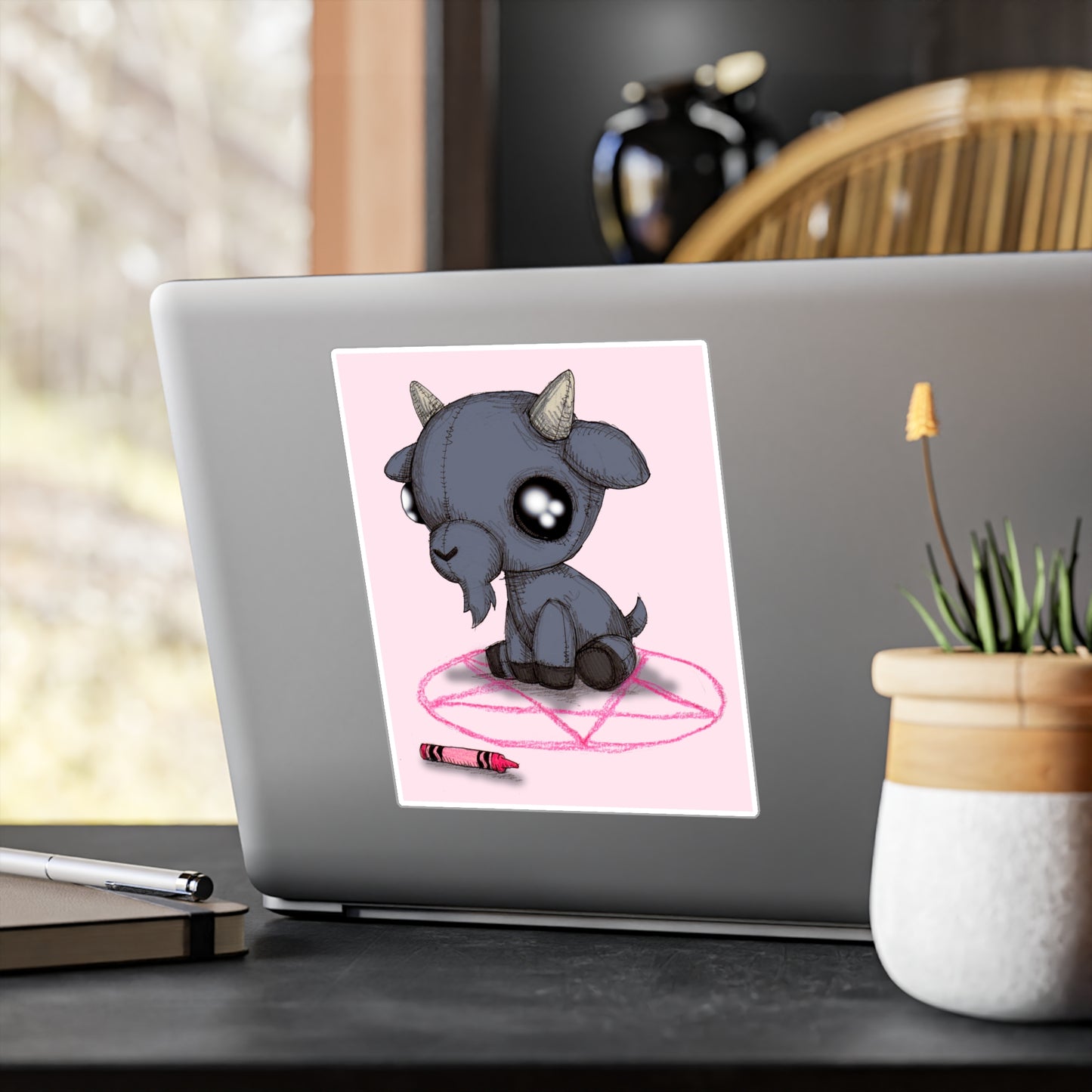 Goat Sacrifice Kiss-Cut Vinyl Decal