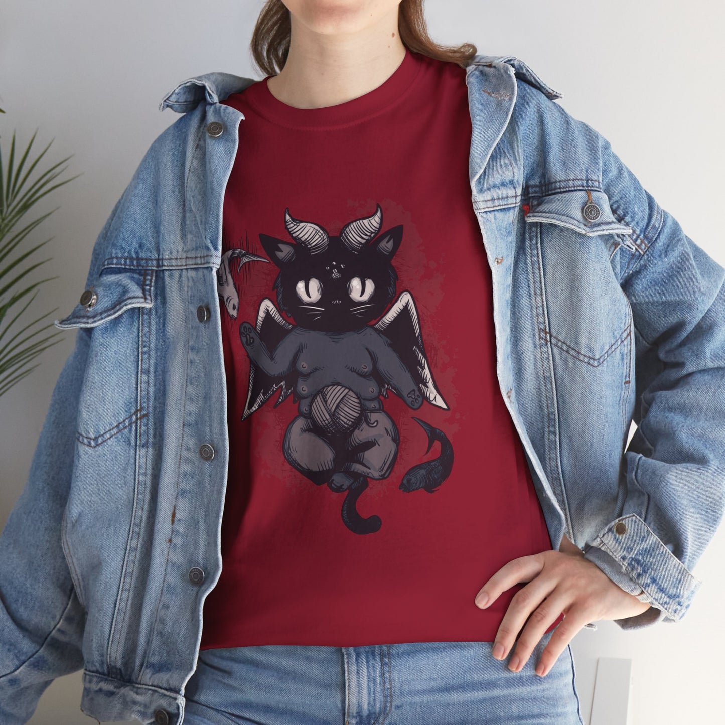 Baphocat Unisex Heavy Cotton Tee