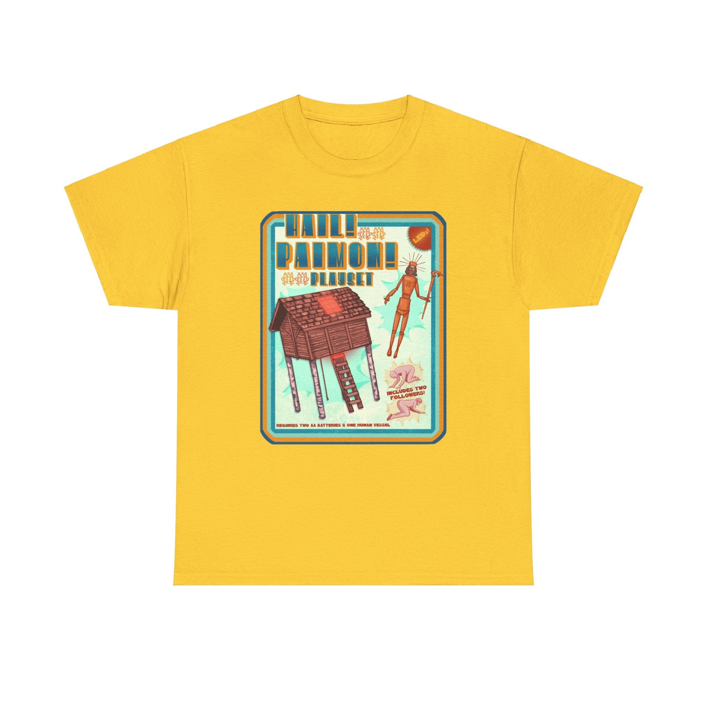 Hail Paimon Playset Unisex Heavy Cotton Tee