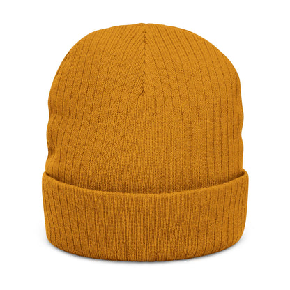 LVB 26 Logo Ribbed Knit Beanie Embroidered