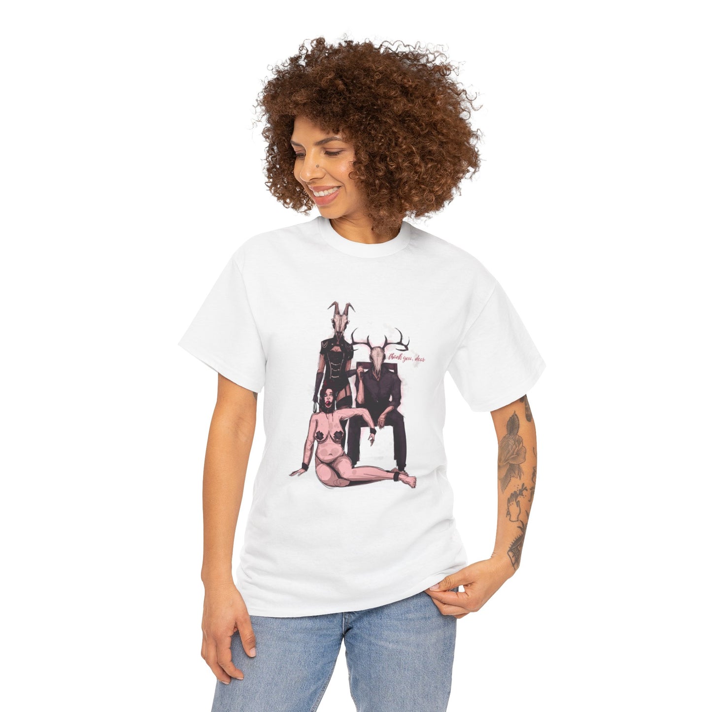 Deer Daddy Series 5: Teamwork Unisex Heavy Cotton Tee