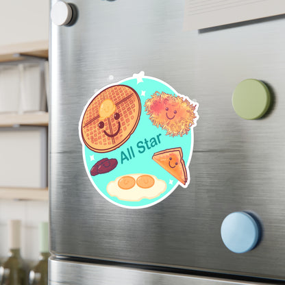 All Star Breakfast Kiss-Cut Vinyl Decal
