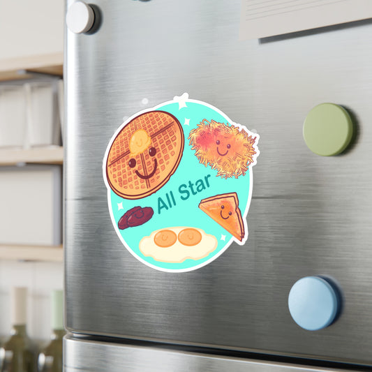 All Star Breakfast Kiss-Cut Vinyl Decal