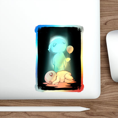 I Wasn't Ready Holographic Die-cut Stickers