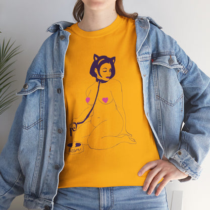 Kitten Unisex Heavy Cotton Tee