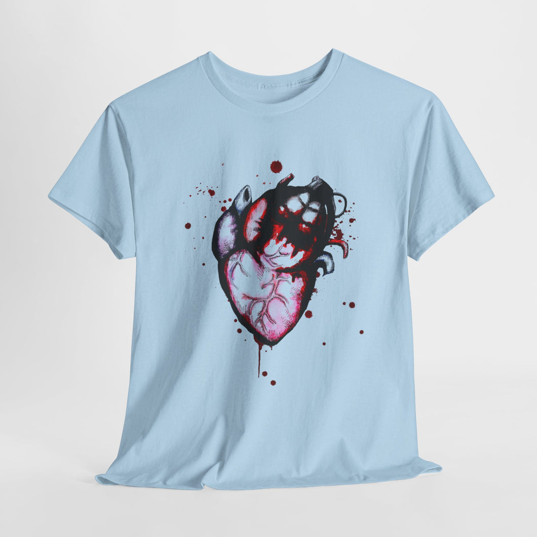 Heart Grenade Unisex Heavy Cotton Tee