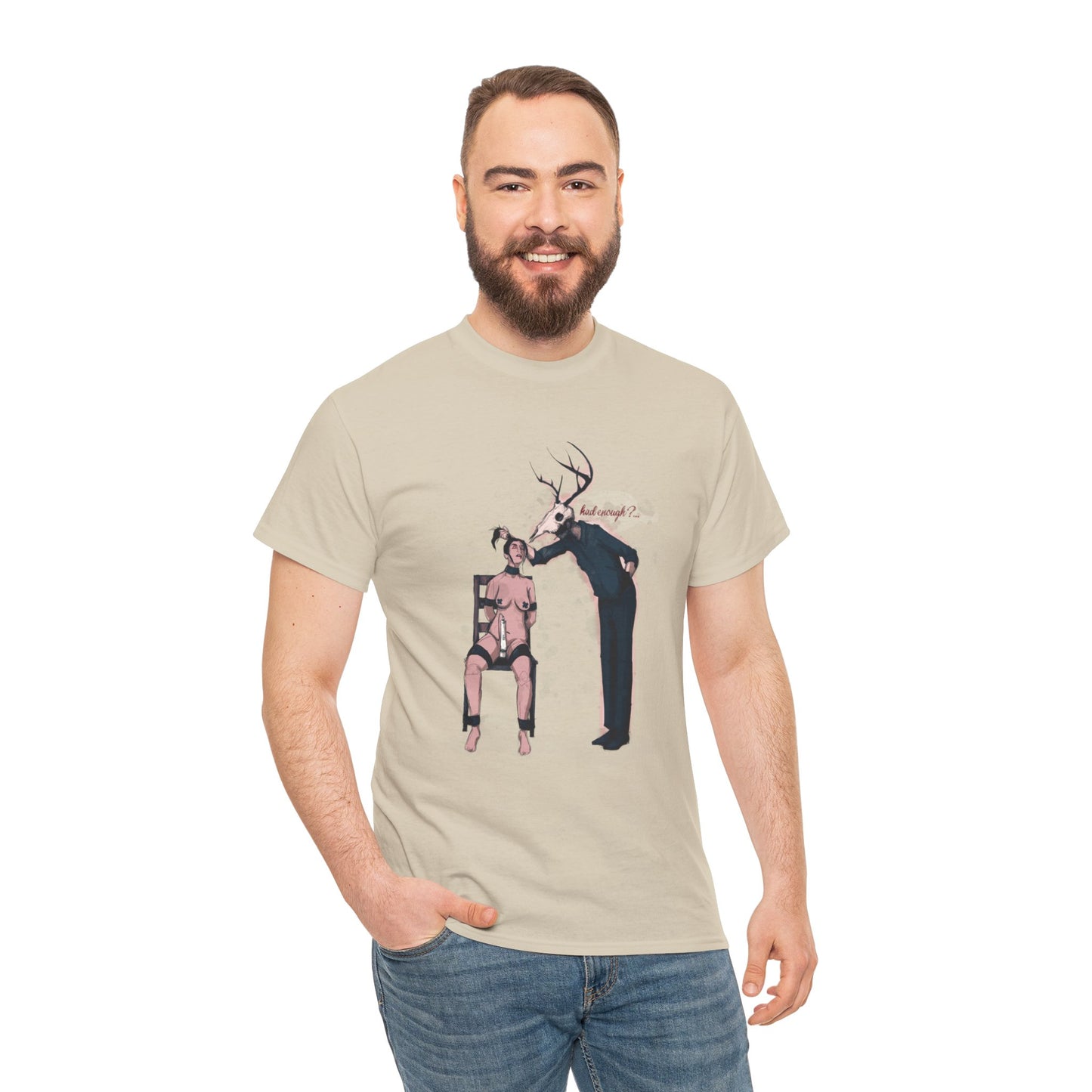 Deer Daddy Series 5: The Chair Unisex Heavy Cotton Tee