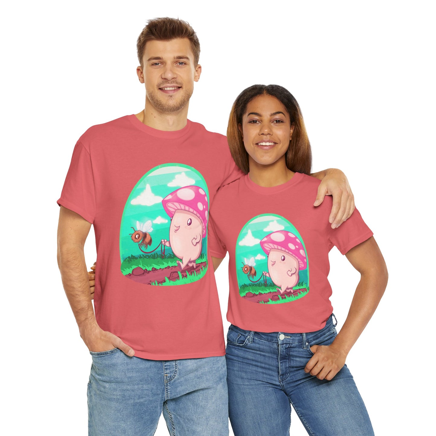Bee Walk Unisex Heavy Cotton Tee