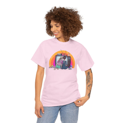 First Kiss Unisex Heavy Cotton Tee