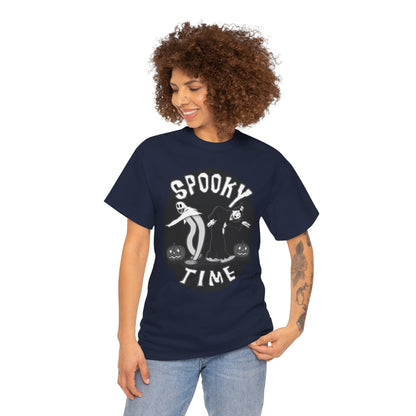 Spooky Time Unisex Heavy Cotton Tee