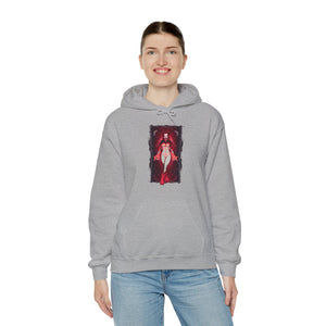 Female Wendigo Unisex Heavy Blend Hooded Sweatshirt