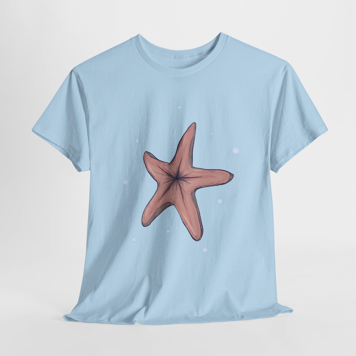 Chocolate Starfish Unisex Heavy Cotton Tee