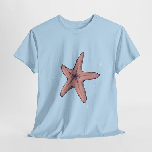 Chocolate Starfish Unisex Heavy Cotton Tee