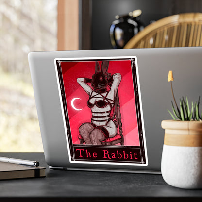 The Rabbit Tarot Kiss-Cut Vinyl Decal