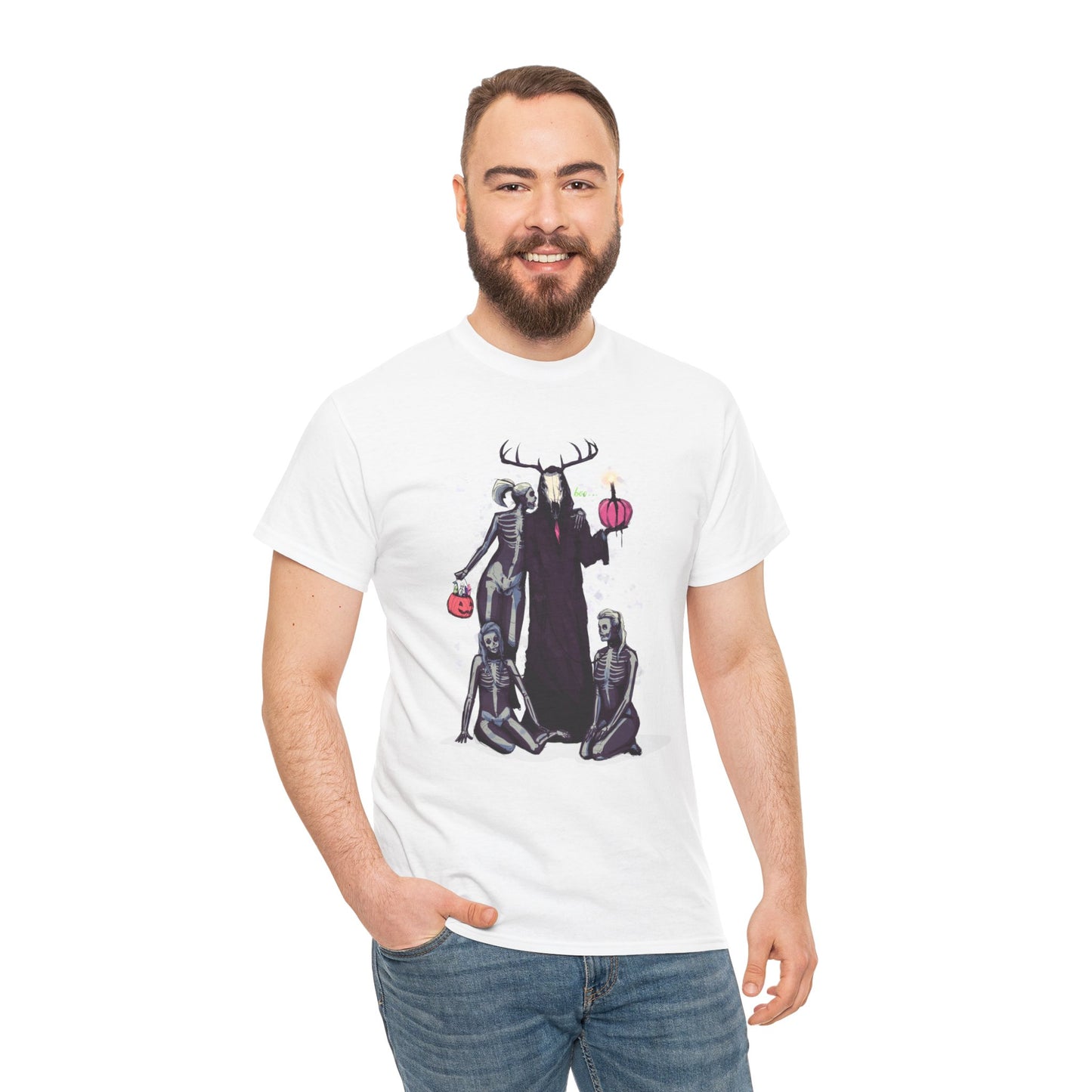 Deer Daddy Series 6: Spooky Season Unisex Heavy Cotton Tee