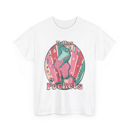 It Has Pockets Unisex Heavy Cotton Tee