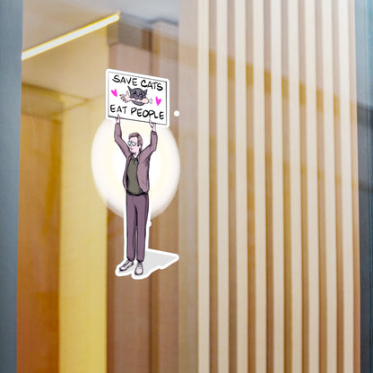 Activist Jeffrey Kiss-Cut Vinyl Decal