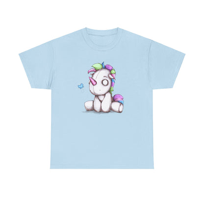 Plushie Unicorn Unisex Heavy Cotton Tee