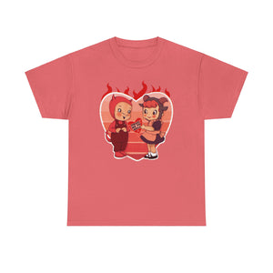 Love Is Hell Unisex Heavy Cotton Tee