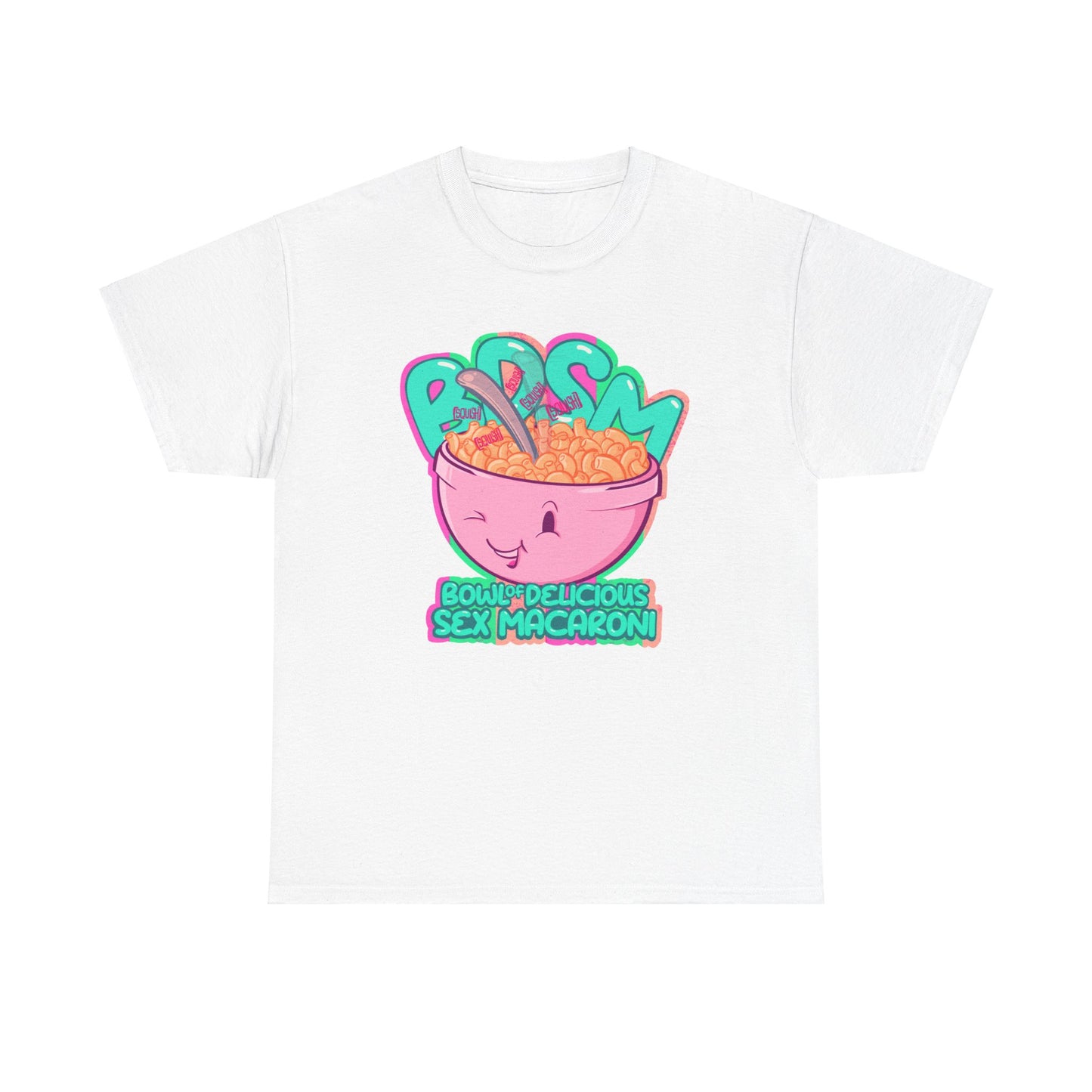 Bowl of Delicious Sex Macaroni Unisex Heavy Cotton Tee
