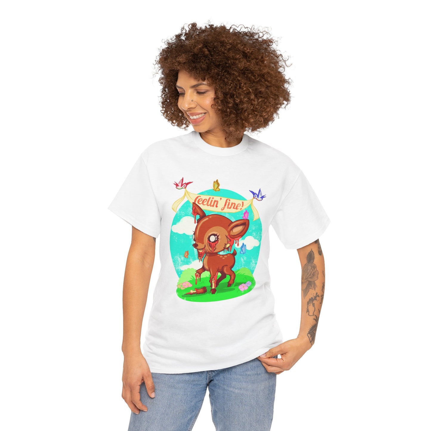 Feelin Fine Unisex Heavy Cotton Tee