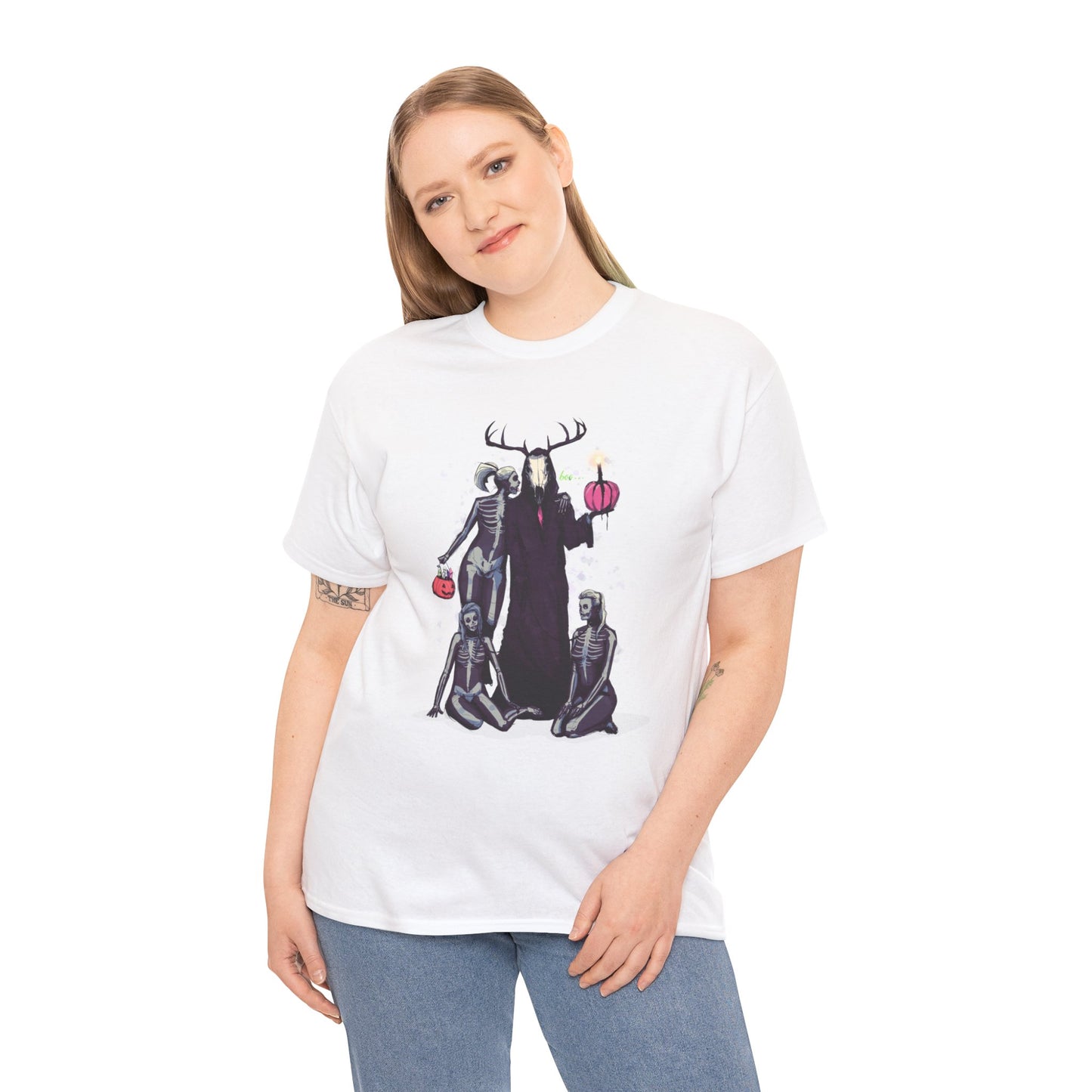 Deer Daddy Series 6: Spooky Season Unisex Heavy Cotton Tee