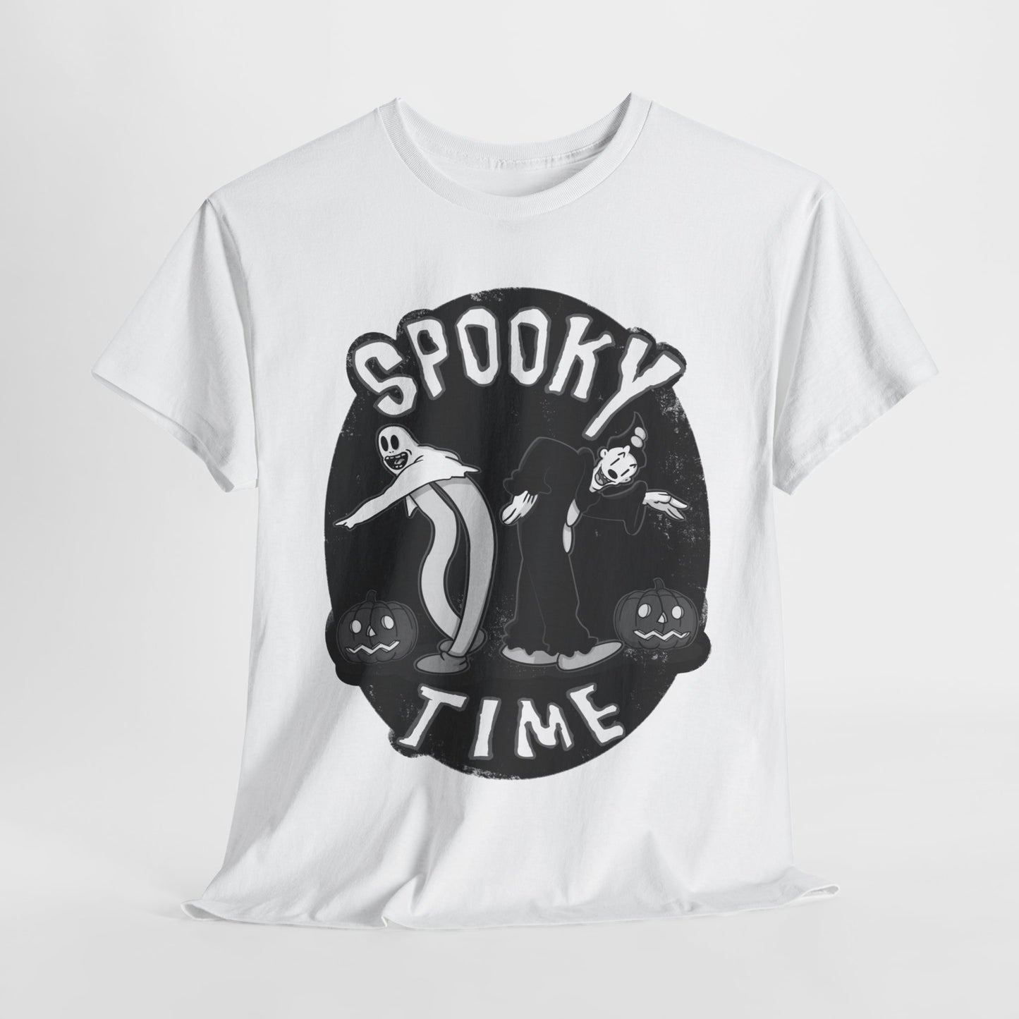 Spooky Time Unisex Heavy Cotton Tee