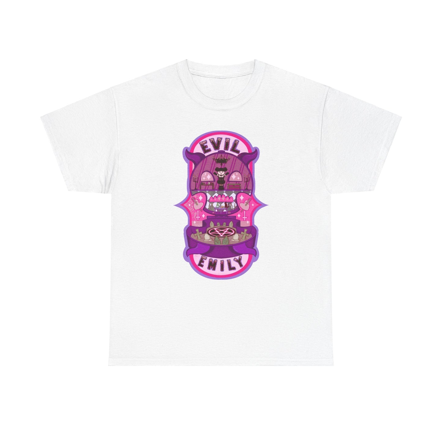 Evil Emily Unisex Heavy Cotton Tee