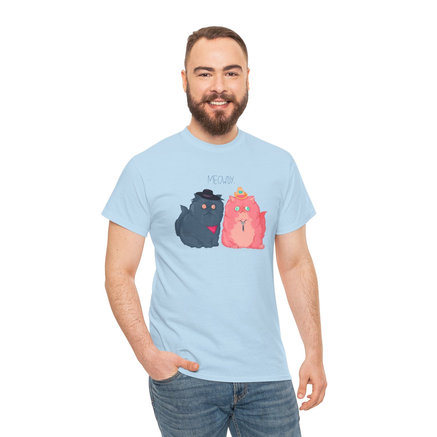 Meowdy Unisex Heavy Cotton Tee